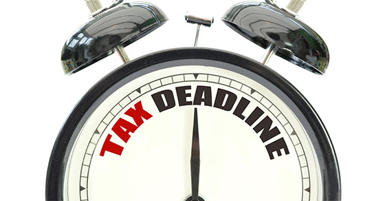 Two Important Tax Deadlines Are Coming Up That You Need to Know