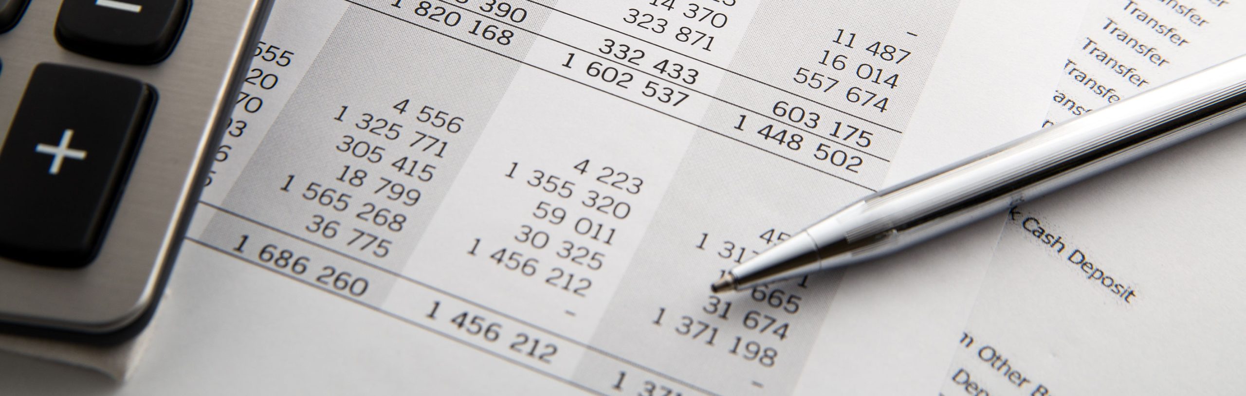 Accounting Services - Financial Statements Hero